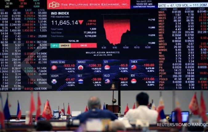 Bursa Filipina terpuruk dipicu komentar Duterte 
