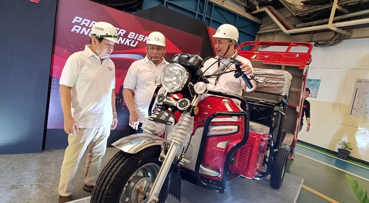 Dharma Polimetal (DRMA) Luncurkan Motor Listrik Roda Tiga untuk Segmen UMKM