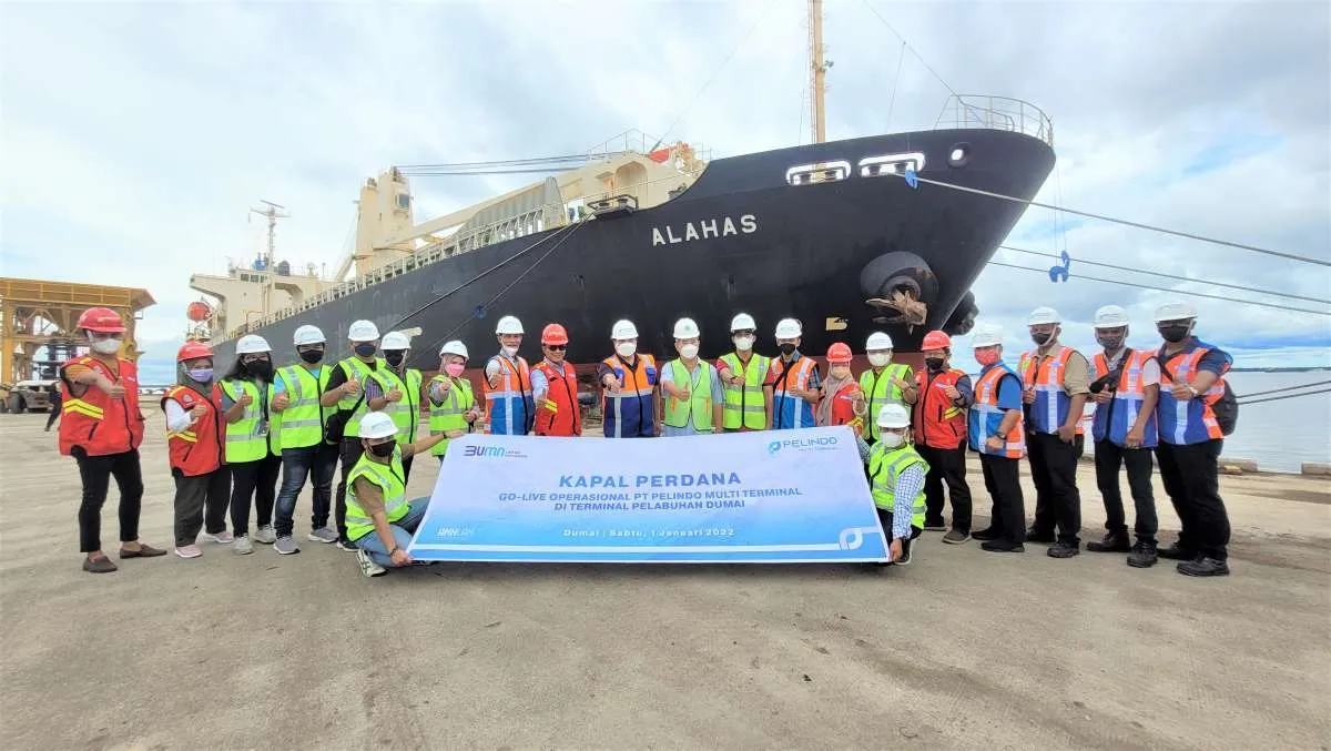 Subholding Pelindo Multi Terminal Resmi Beroperasi di Terminal Pelabuhan Dumai