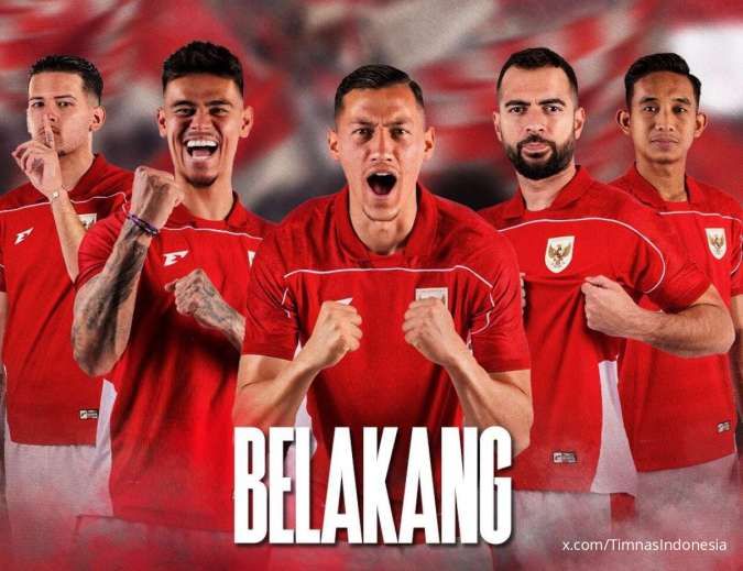 Update Harga Pemain Timnas Indonesia yang Akan Hadapi China & Jepang