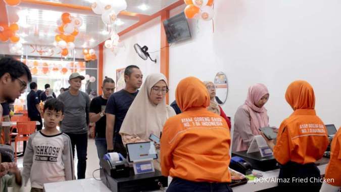 Tumbuh Pesat, Almaz Freid Chicken Mulai Ekspansi Keluar Jabodetabek