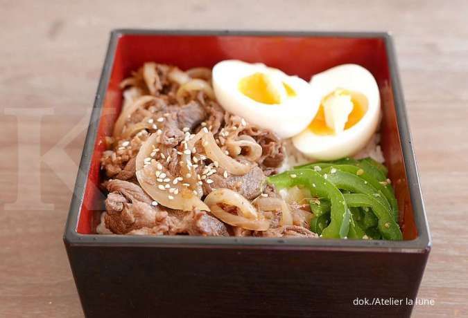 Beef Yakiniku Bento, Resep Bekal Makan Siang untuk Orang Tercinta