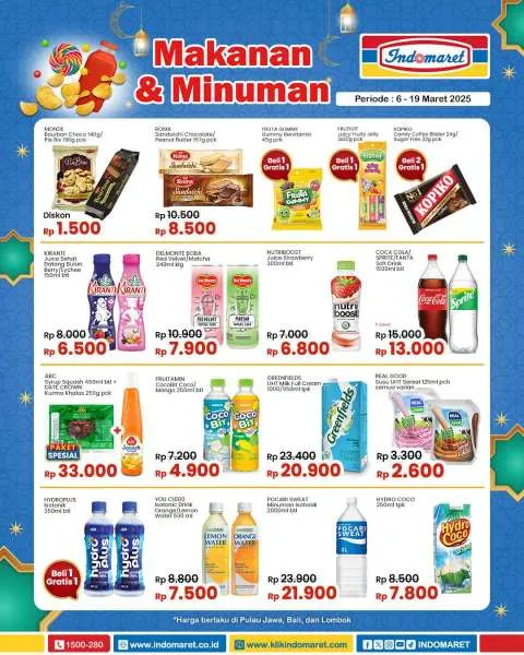 Promo Indomaret Super Hemat Periode 6-19 Maret 2025