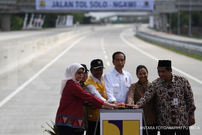 Jokowi resmikan jalan tol Sragen-Ngawi