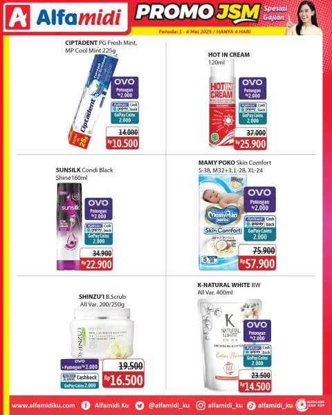 Promo JSM Alfamidi Spesial Gajian Periode 1-4 Mei 2025