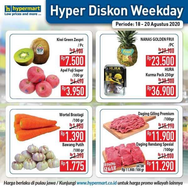 Promo Hypermart 18 – 20 Agustus 2020