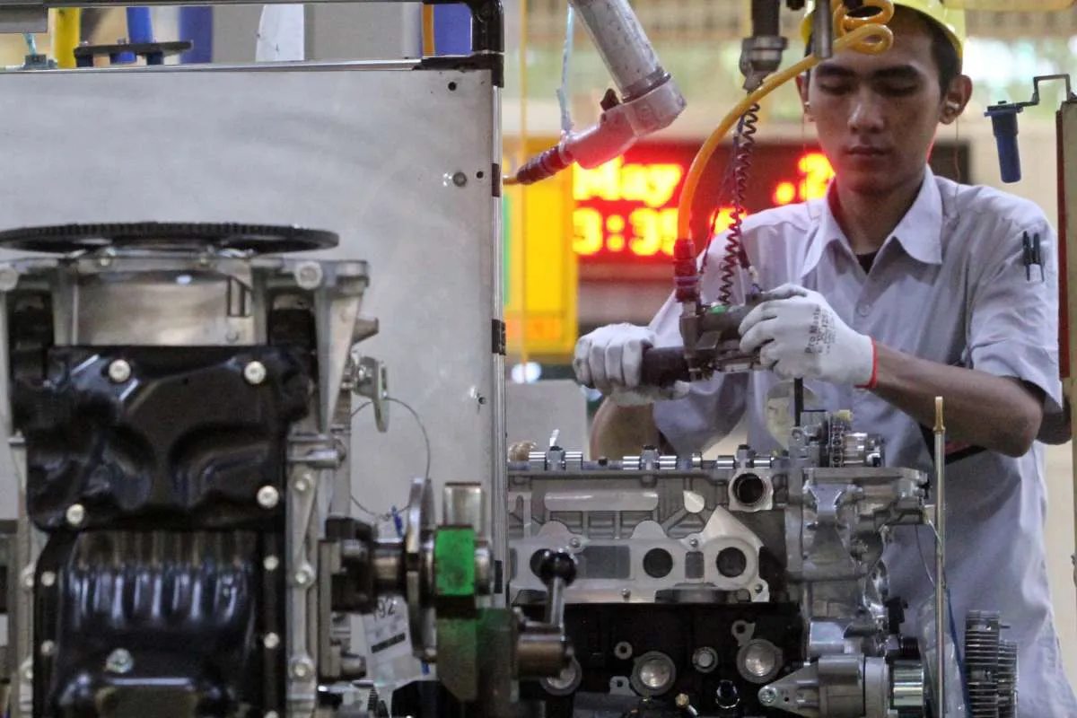 Kehilangan momentum, indeks manufaktur RI turun ke level 50,9 pada Februari