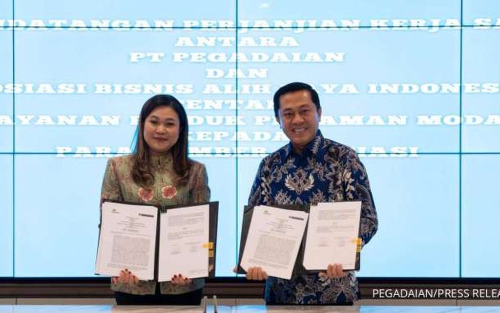  Pegadaian & ABADI Jalin Kerjasama, Perluas Akses Pembiayaan Untuk Sektor Alih Daya 