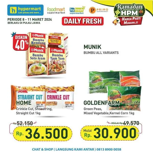 Promo JSM Hypermart Hyper Diskon Weekend Periode 8-11 Maret 2024