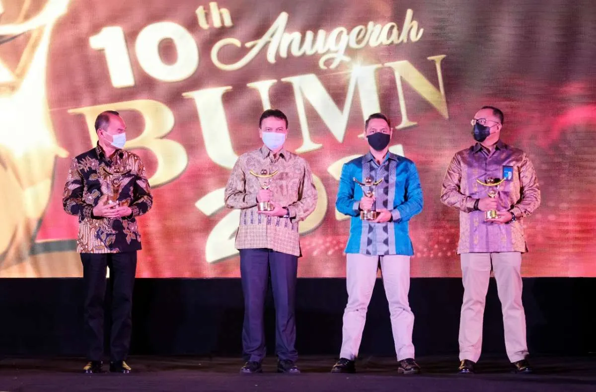 Konsisten dalam transformasi digital, Peruri sabet penghargaan Anugerah BUMN 2021