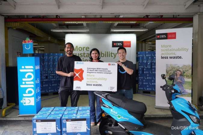 Bank DBS Indonesia, Blibli & Magalarva Olah 13 Ton Sampah Makanan Jadi Pakan Ternak