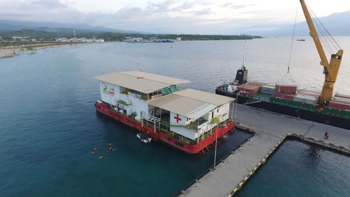 Rumah sakit apung Nusa Waluya II hadir di Jakarta