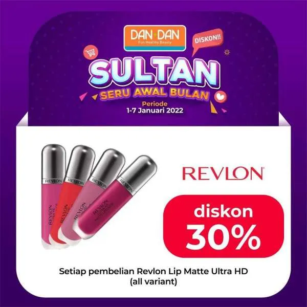 Promo DAN+DAN Sultan (Seru Awal Bulan) 1-7 Januari 2022