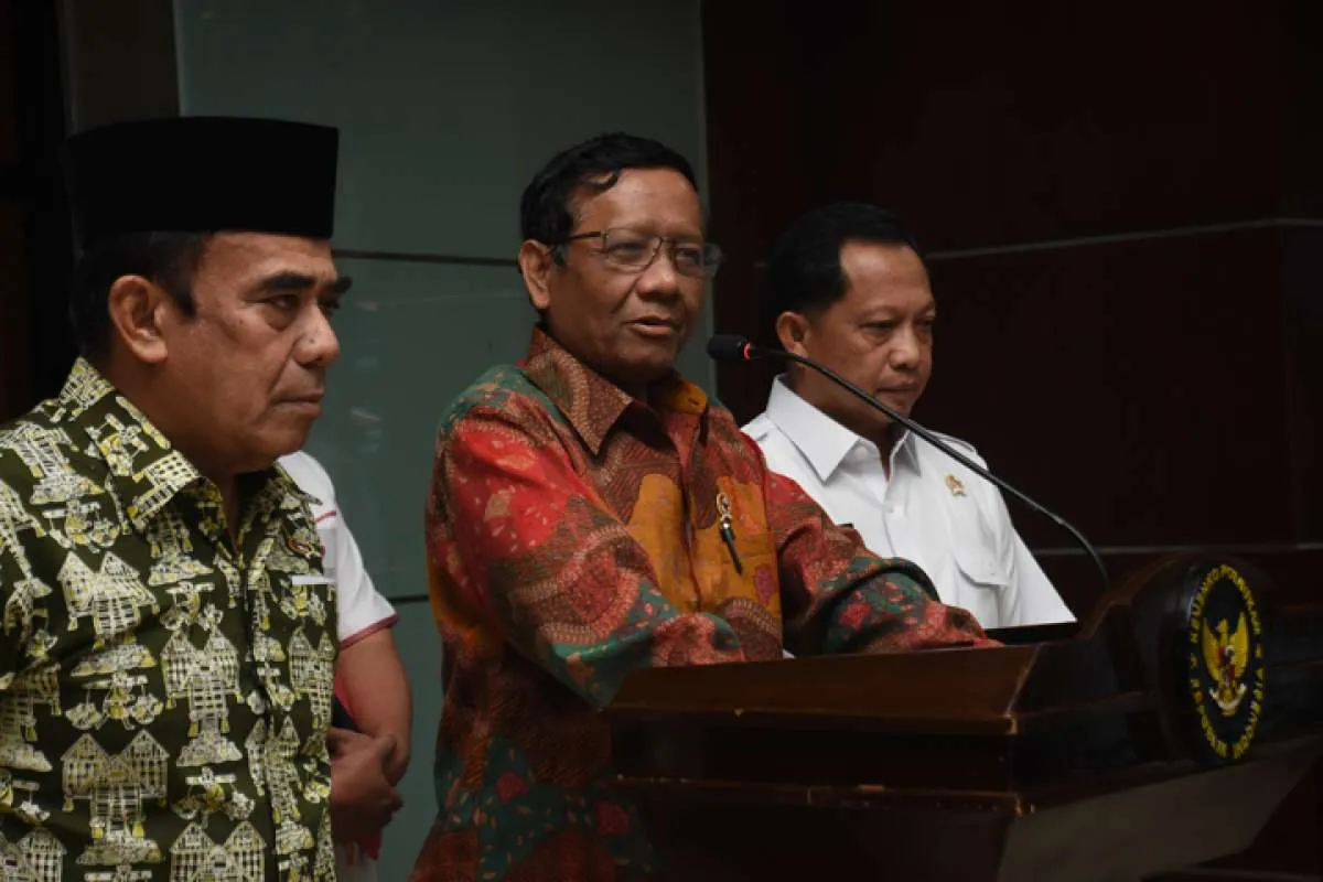 Perpanjangan izin FPI belum bisa dikeluarkan, ini kata Mahfud MD 