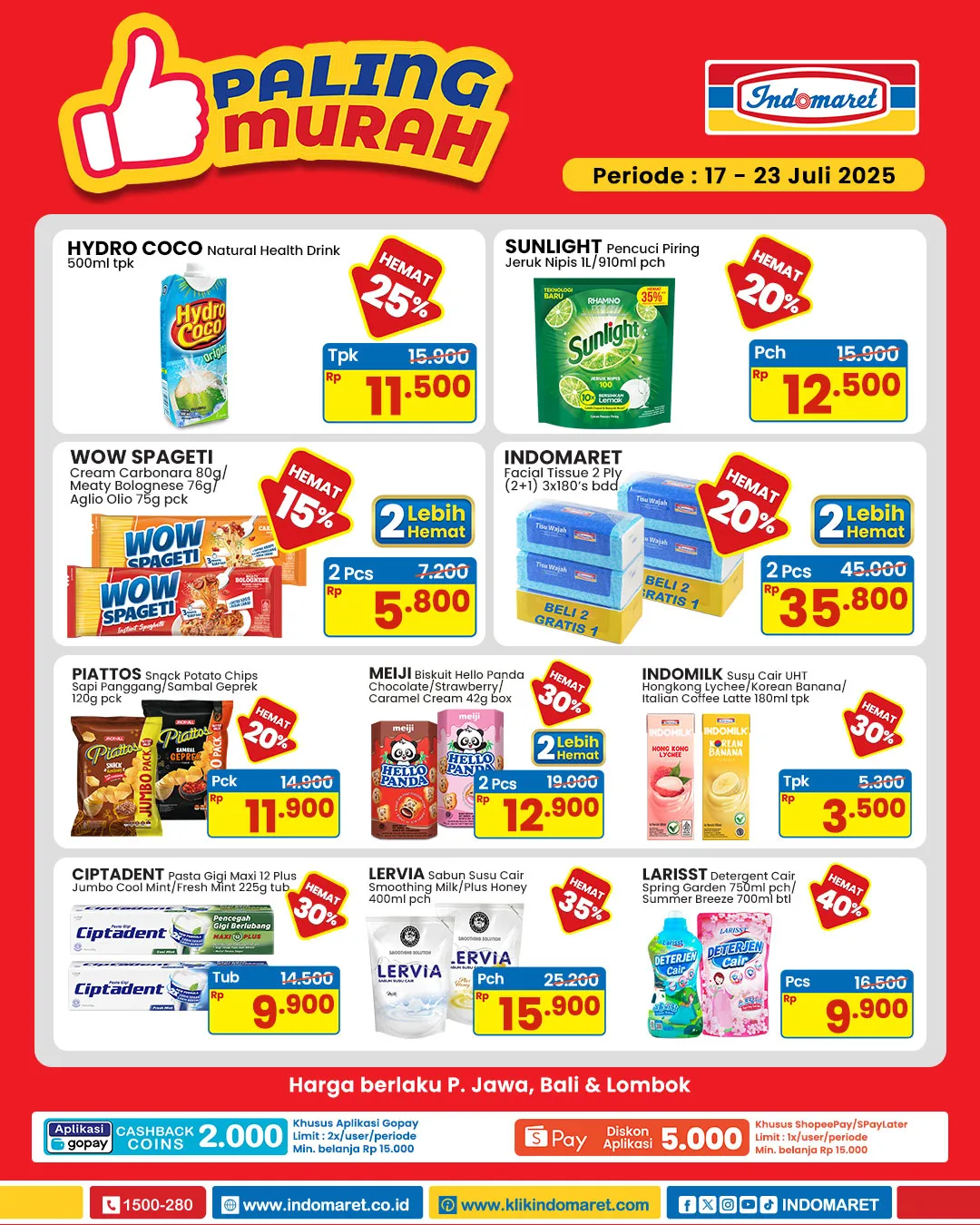 Promo Indomaret 17-23 Juli 2025 Paling Murah