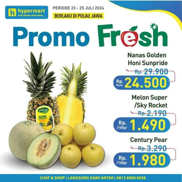 Promo Hypermart Hyper Diskon Weekday Periode 23-25 Juli 2024