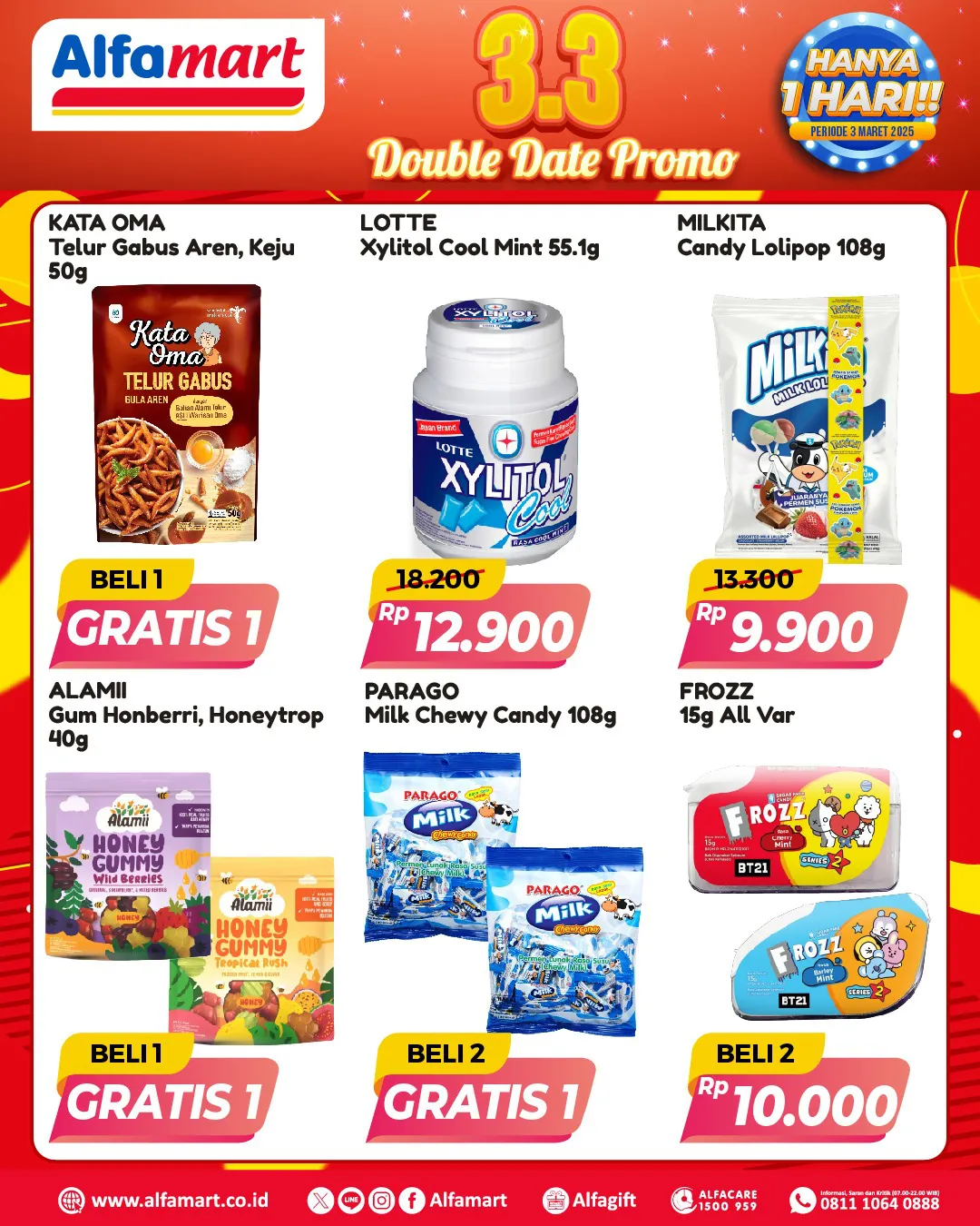 Promo 3.3 Alfamart Periode 3 Maret 2025