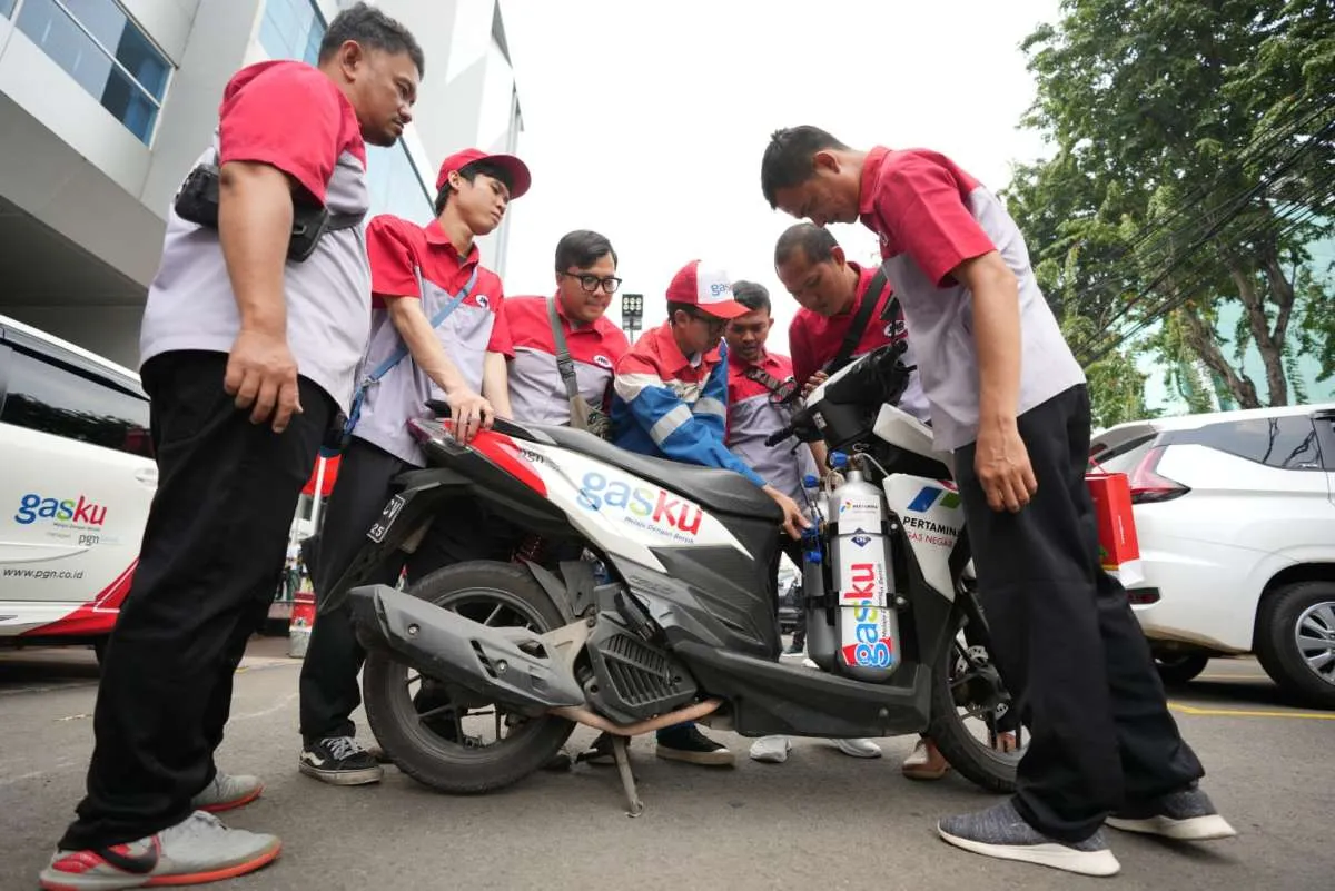 PGN Gandeng JNE Implementasikan Konversi BBG untuk Kendaraan Logistik