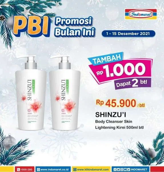 Promosi Bulan Ini Indomaret 1-15 Desember 2021