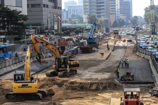 Rupiah melemah, proyek konstruksi milik BUMN tetap jalan