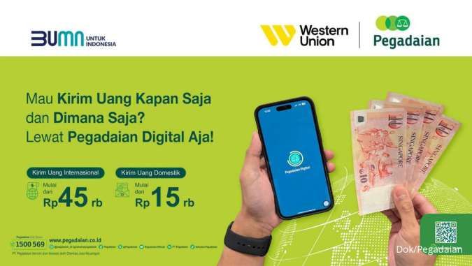 Pegadaian Rilis Fitur Kirim Uang ke Luar Negeri, Begini Caranya