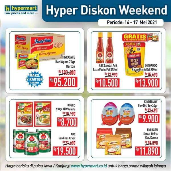 Promo JSM Hypermart 15 Mei 2021, cek penawaran Hyper Diskon Weekend!