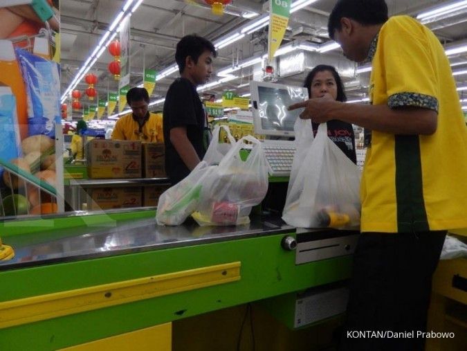 Aprindo: Pelarangan kantong plastik di daerah berdampak pada bisnis ritel