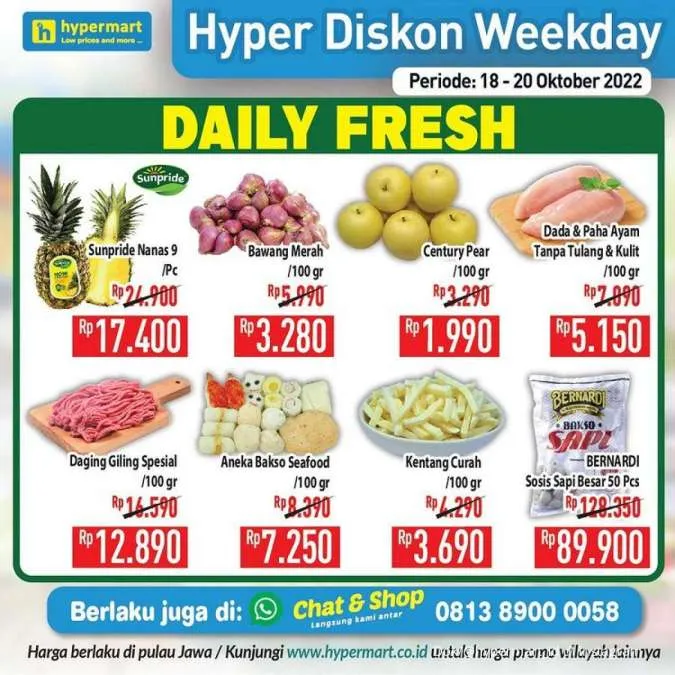 Katalog Promo Hypermart Berlaku 18-20 Oktober 2022