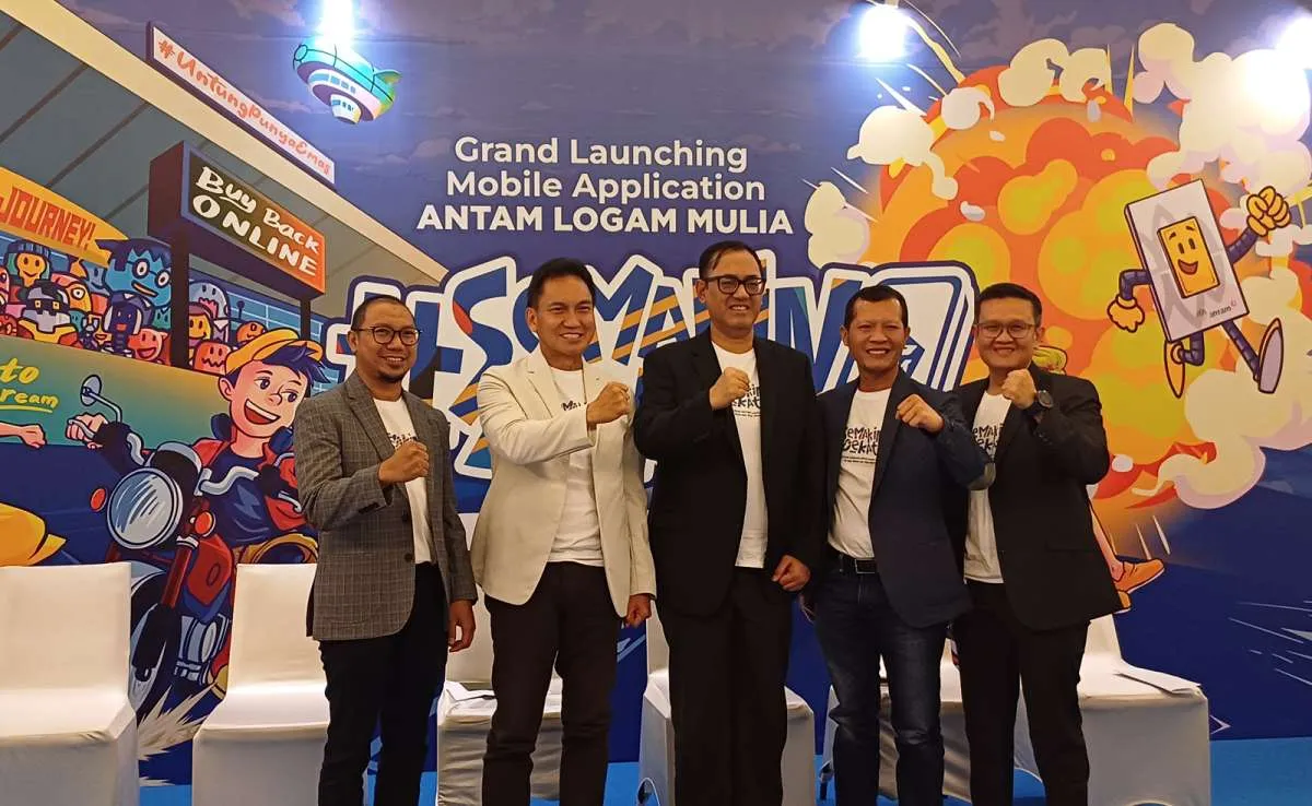Aneka Tambang (ANTM) Rilis Platform Digital Jual Beli Logam Mulia