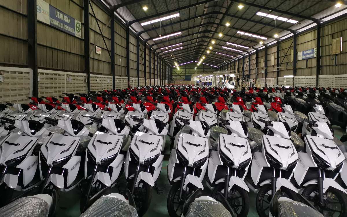 Permintaan Motor Listrik Gesits dari Luar Negeri Mulai Mengalir