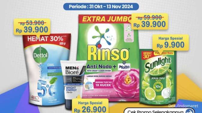 Katalog Promo Indomaret Super Hemat Terbaru Periode 31 Oktober-13 November 2024