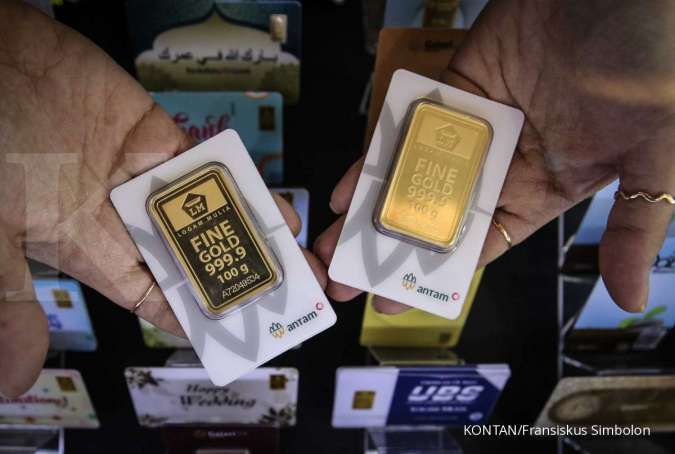 Harga Emas Antam Hari Turun Rp 2.000 ke Rp 979.000 Per Gram, Senin (28/11)