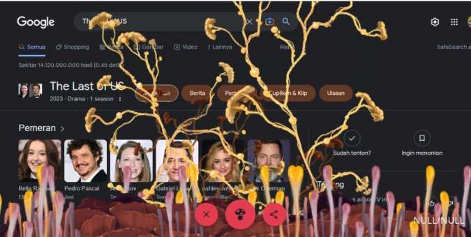 Layar Hape Anda Bakal Dipenuhi Jamur Saat Googling The Last of Us