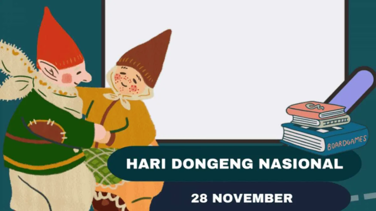 30 Link Twibbon Hari Dongeng Nasional 28 November, Cocok Dibagikan di Media Sosial