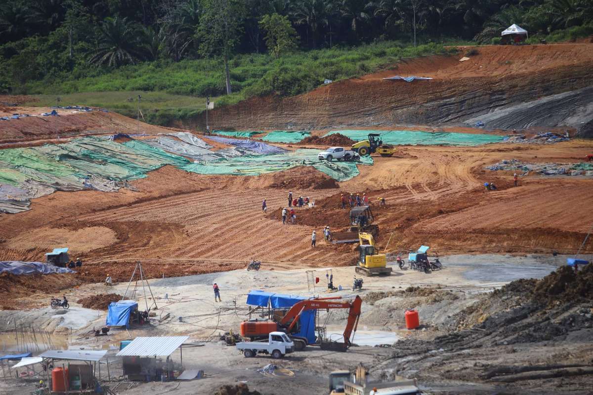 Infrastruktur Pendukung IKN, Bendungan Sepaku-Semoi Ditargetkan Rampung Awal 2023