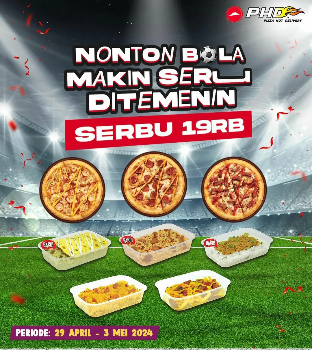 Promo PHD Gratis Pizza