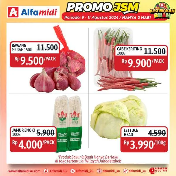 Promo JSM Alfamidi Periode 9-11 Agustus 2024