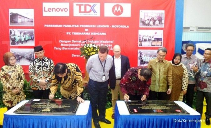 Pabrik Lenovo & Motorola resmi beroperasi 