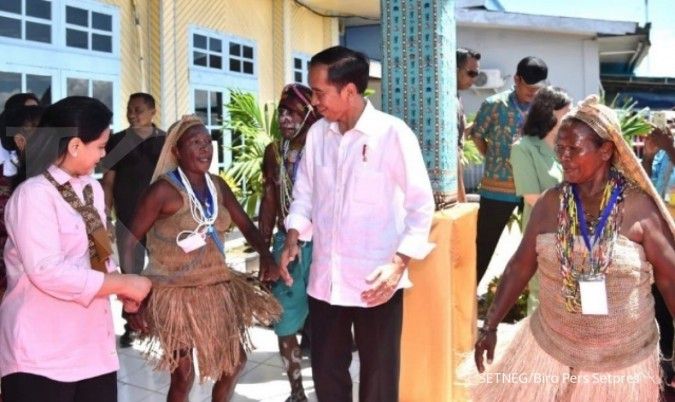 Jokowi percepat pembangunan kesejahteraan di Papua