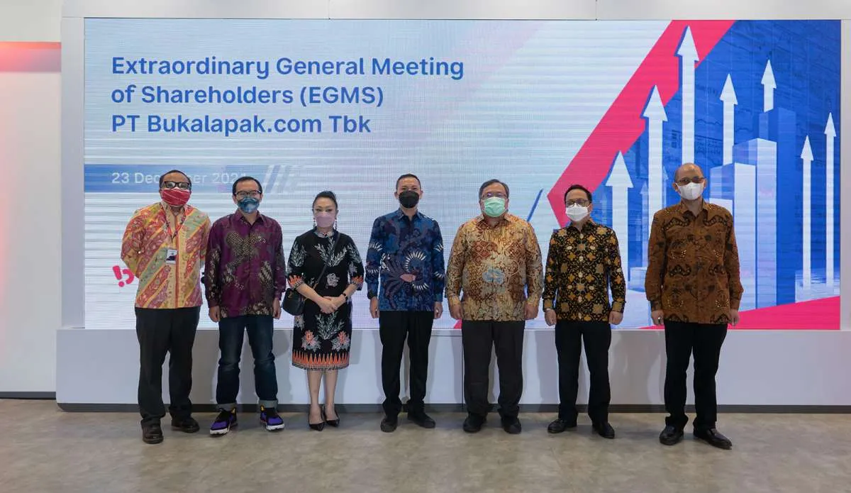 RUPSLB Bukalapak Menyetujui Pengunduran Komisaris dan Perubahan Penggunaan Dana IPO