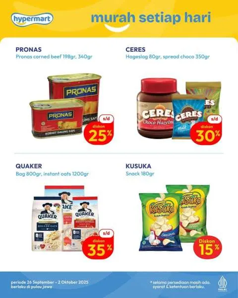 Promo JSM Hypermart Hyper Diskon Weekend Periode 26-29 September 2025