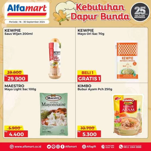 Promo Alfamart Kebutuhan Dapur Periode 16-30 September 2024