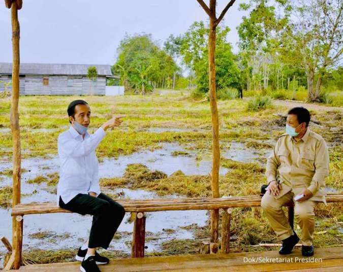 Jokowi jadikan Prabowo leading sector food estate dan sudah hitung anggarannya