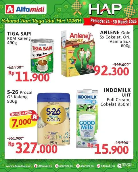 Promo Alfamidi Hemat Satu Pekan Periode 24-30 Maret 2025