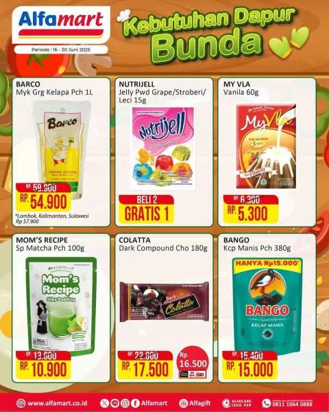 Promo Alfamart Kebutuhan Dapur Periode 16-30 Juni 2025