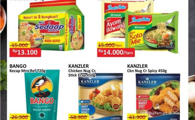 Promo JSM Alfamart 26 Januari 2025, Mie dan Kecap Lebih Murah Berakhir Hari Ini