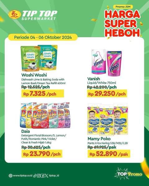 Promo JSM Tip Top 4-6 Oktober 2024