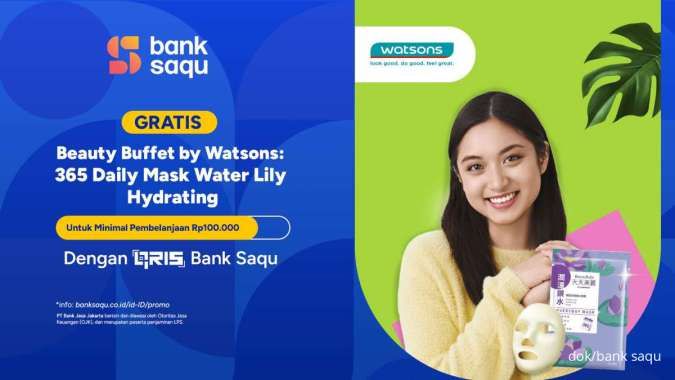 Promo Watsons Gratis 1 Sheet Mask Berlaku sampai 29 Februari 2024