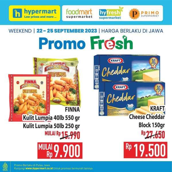 Katalog Promo JSM Hypermart Terbaru 22-25 September 2023, Promo Fresh