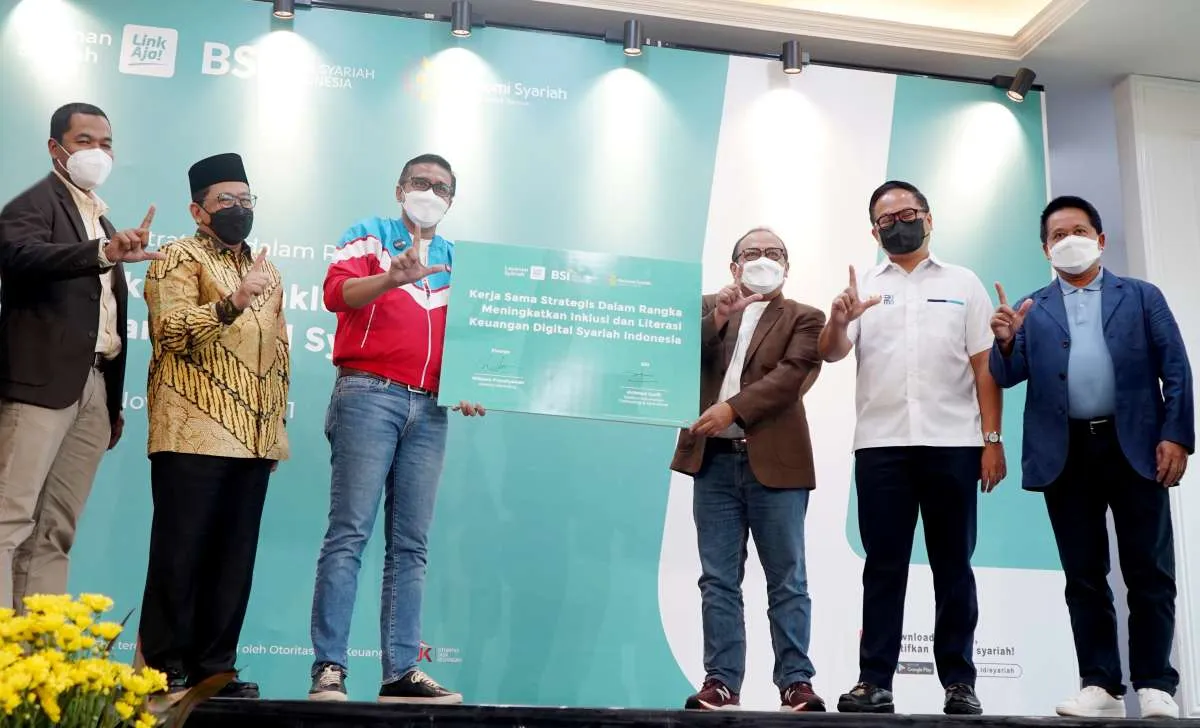 Tingkatkan transaksi digital, BSI gandeng LinkAja Syariah